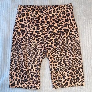 Cheetah Biker Shorts